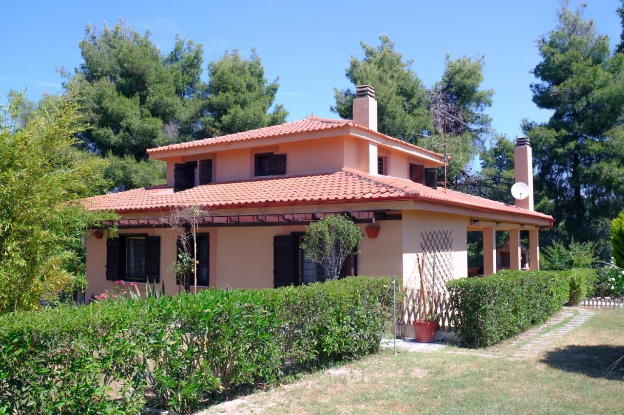 Residence On The Hill Near The Sea Siviri Exterior foto
